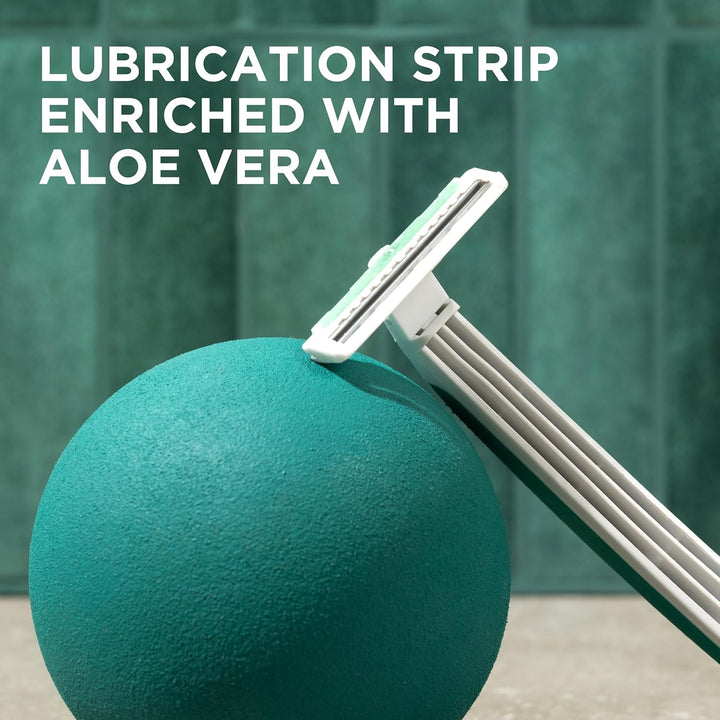 - Extra 2 Disposible Razors for Men | Sensitive Comfort | 20 Count (Pack of 1)