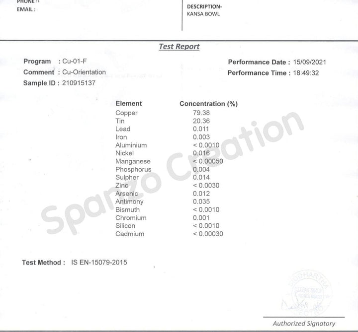 ? 2 in 1 Kansa Wellness Massage Wand an Ayurvedic Face, Eye, Neck, Foot and Body Massaging Tool (Ring Design)