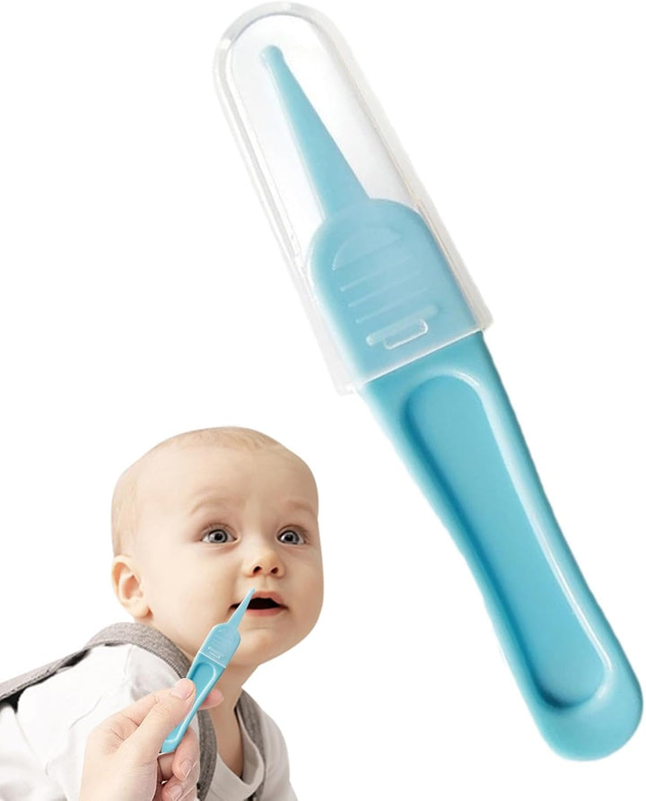 Nose Tweezers for Boogers, Nasal Tweezer for Babies, Pincet Safe Effective Cleaning Supplies, Portable Forceps round for Kids for Cleaning Ear Canals, Nasal Passages