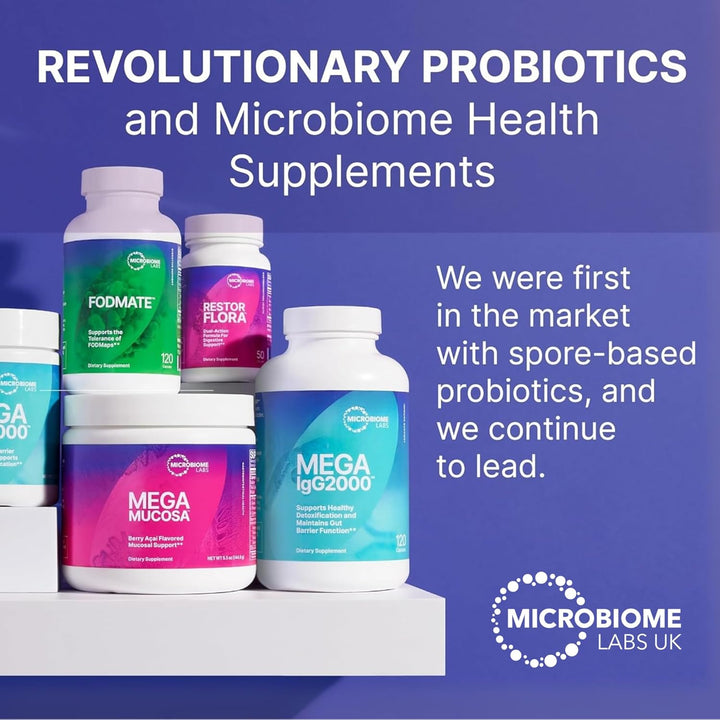 Restorflora 21 – Vegan Probiotic Supplement with Saccharomyces Boulardii and Bacillus Spores – Gut Health and Digestive Support – Yeast & Spore Probiotics for Men & Women, 21 Capsules