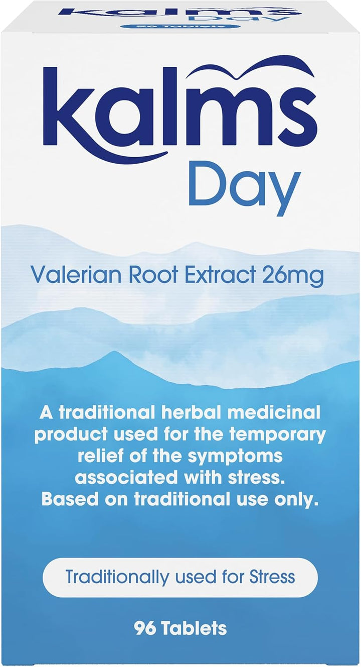 Day 96 Tablets - Traditional Herbal Medicinal Product Used for the Temporary Relief of Symptoms Associated with Stress.