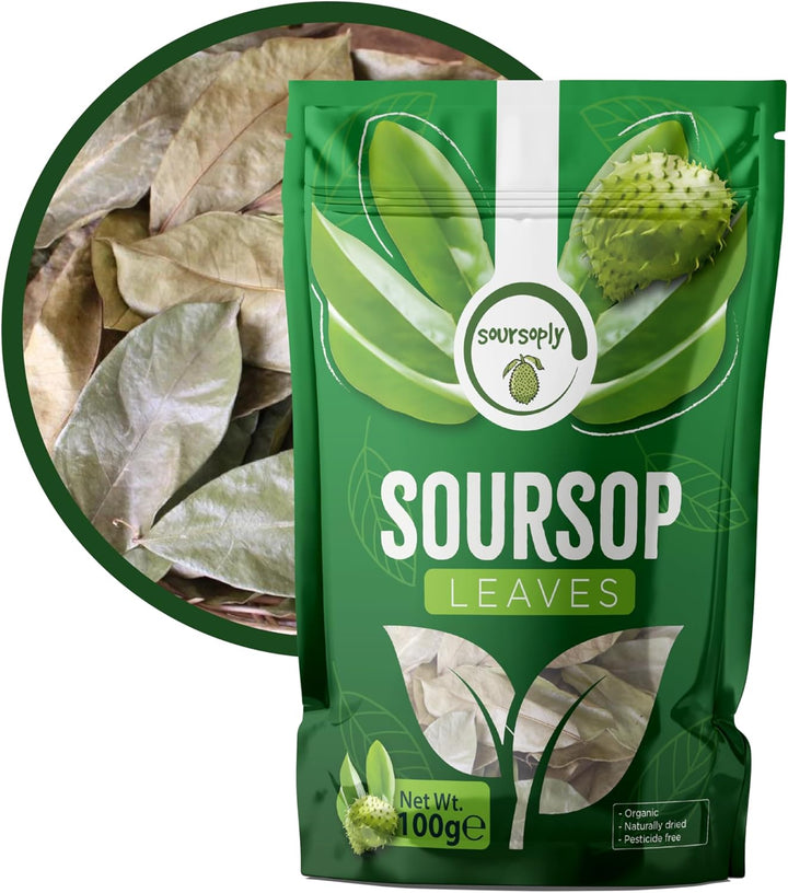 – Premium Dried Soursop Leaves (100G) | Whole Dried | No Additives | Vegan