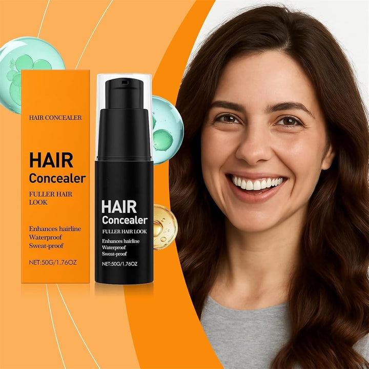 Lefron Magic Hair Concealer 2.0, Lefron Hair Concealer, Lefrons Hairs Filler Waterproof Liquid for Women and Men, Instant Hairs Concealers Cream, Instantly Cover Grey Roots (1PC)