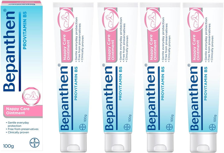 Nappy Care Ointment | Nappy Cream with Provitamin B5 | Suitable for Newborns Skin, 100 G (Packing May Vary).