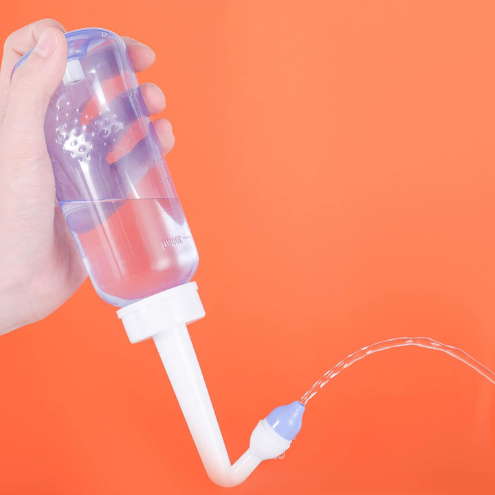 300Ml Nasal Wash Bottle for Nasal Irrigation - Sinus Rinse , Neti Pot