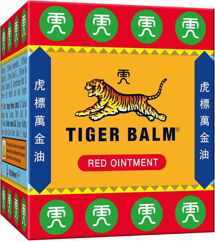 Red Ointment (30G), Effective Herbal Pain Relief, for Muscle & Back Pain