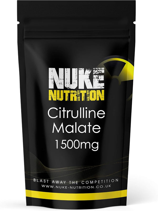 L Citrulline Malate Capsules | 120 Capsules | High Strength 1500Mg Dose Supplement | Boost Circulation, Performance & Muscle Recovery | 100% Natural, Preservative & Filler Free | Vegan