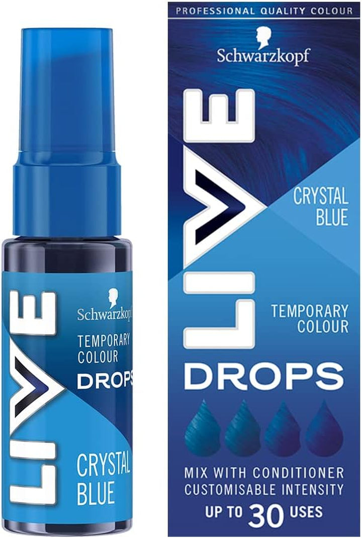 Schwarzkopf  Colour Drops, Vegan, Semi-Permanent, Red Hair Dye, Lasts 2 to 12 Washes, Fiery Red 30 Ml