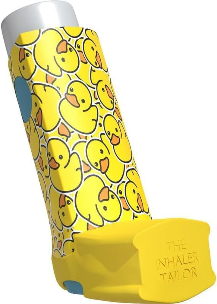 Cover for Ventolin and Shorter Style Inhalers in over 30 Designs – Vegan Leather Case for Kids and Adults - Urban Art Designs (Stitched with Love, Shorter Style)