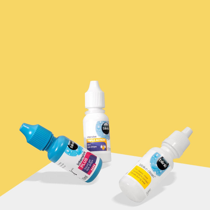 -N-Clean Contact Lens Eye Drops for Dry Contact Lenses - Instant Cleaning and Moisturising for Dry Eyes - Refreshing & Lubricating Eye Drops Helps Maintain Lens Comfort, 15 Ml