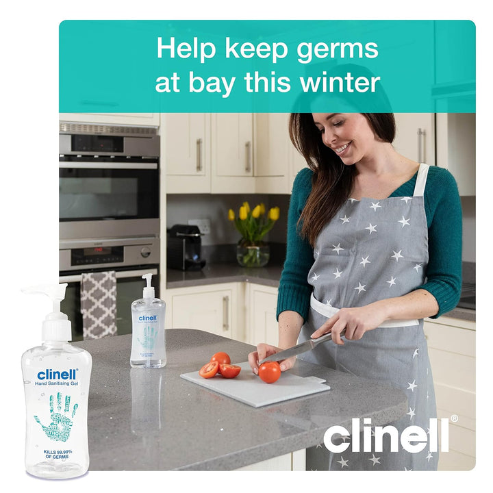 GCIHS500 Hand Sanitiser Gel - Dermotologically Tested, Kills 99.99% of Germs, Quick and Kind to Skin, No Stickiness - 500Ml Bottle