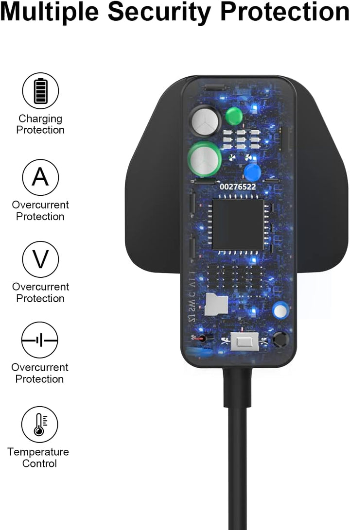 12V Shaver Charger Compatible with Braun Series 1, 3, 5, 7, 9 Trimmer Beard 3 Pin Chargers Power Lead 5544, 5409, 7220, 5377, Epilatpower or Silk-Epil 9, 7, 5, Razor (Not Fit for All-In-One Trimmer)