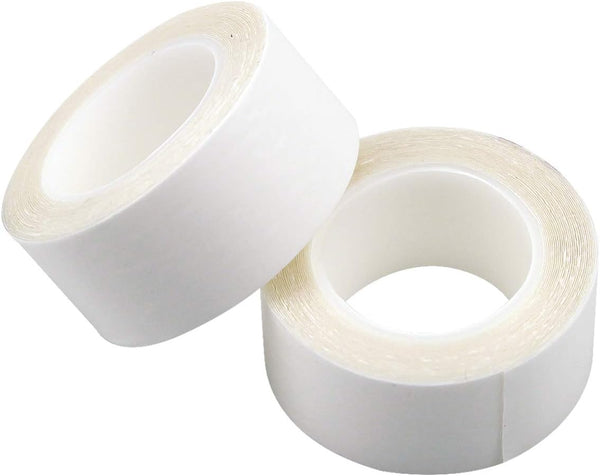 2 Rolls 6 Meters Double Sided Wig Tape, 20Mm Hypoallergenic, Body Adhesive for Hair Extensions, Toupee
