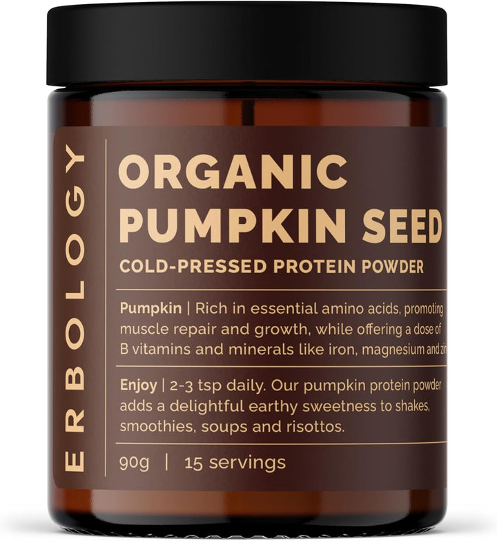 Organic Hemp Seed Protein Powder 90G - 15 Servings - Cold-Pressed from Hemp Seeds - Sustainably Sourced Straight from Farm - Small Batch - Vegan - Gmo-Free