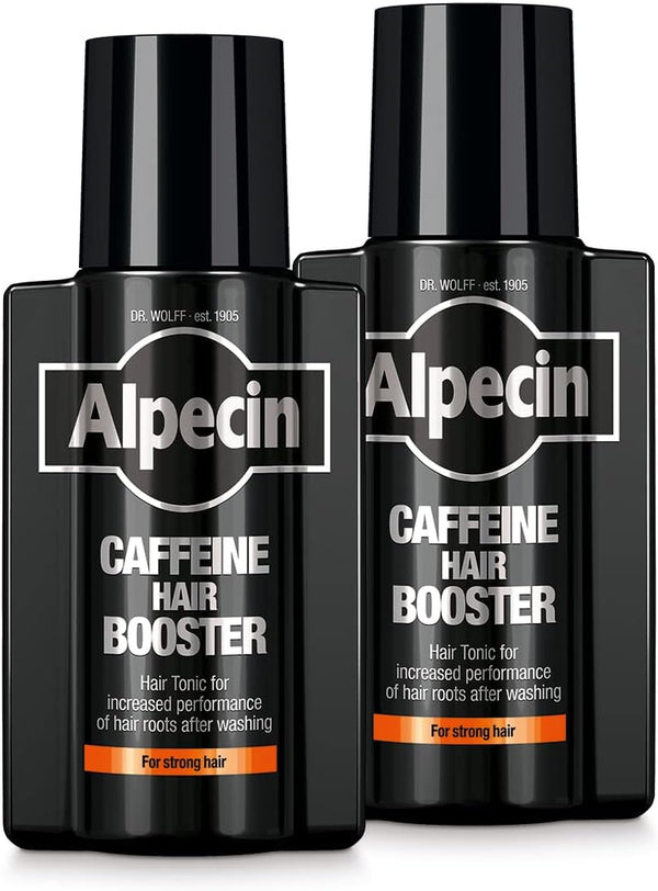 Caffeine Hair Booster with New Fragrance 2X 200Ml | against Thinning Hair | Natural Hair Growth for Men | Energizer for Strong Hair | Hair Care for Men Made in Germany