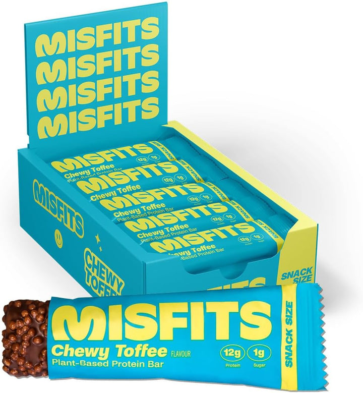 Vegan Protein Bars - Updated Recipe | Low Sugar & Carb, High Fibre Snacks | Variety Pack of 12 (4 Flavours)