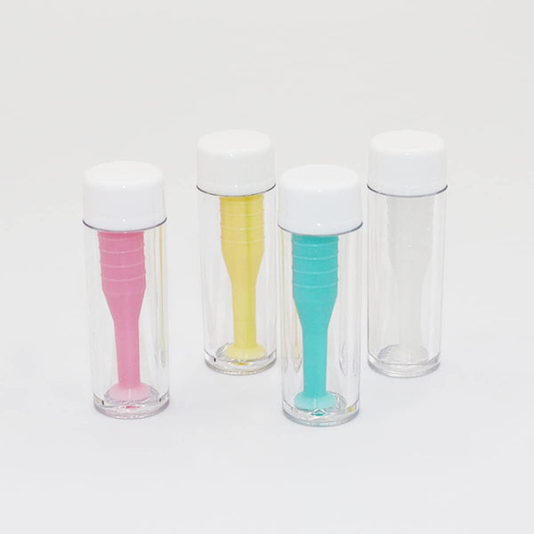 Silicone Contact Lens Inserter, 4 Pcs Contact Lense Applicator Lens Suction Holder Soft Contact Lens Remover Portable Travel Lens Remover for Home Travel Outdoor Exercise