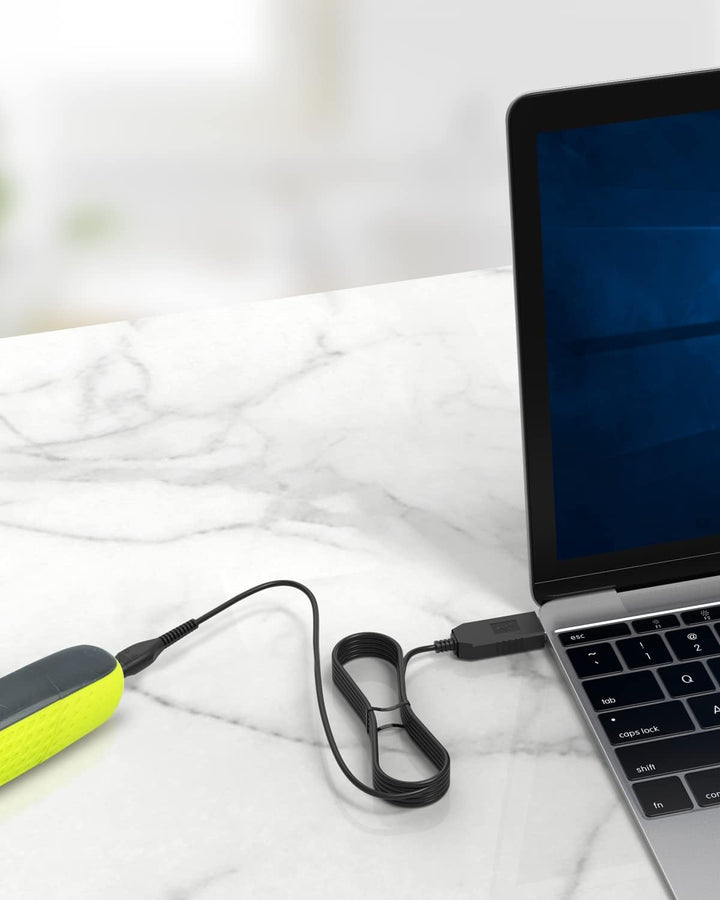 4.3V A00390 Charger Cable Compatible with Philips One Blade QP2520, QP2620, MG3720, MG3730, MG5730, BT3206, MG3710, MG5720, BT3208 Shaver Charging Cable, 5Ft USB Razor Power Cord