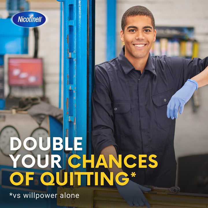 Mint Gum 2Mg (96 Pieces), Stop Smoking Aid, Sugar Free Nicotine Gum, Mint Flavour, 2Mg Regular Strength for Light Smokers, Quit Smoking Aid