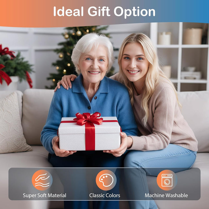 43X84Cm XXL Heat Pad for Back Pain Relief, Extra Large Electric Heating Pad with Heat Levels, Auto-Off Timers, Effective Heat Therapy for Neck, Shoulder, Full Back, Foot, Period Cramp Relief