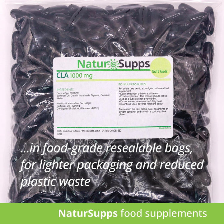 Conjugated Linoleic Acid 1000Mg 365 Softgel Capsules (CLA) Supplement, Omega 6 High Strength CLA