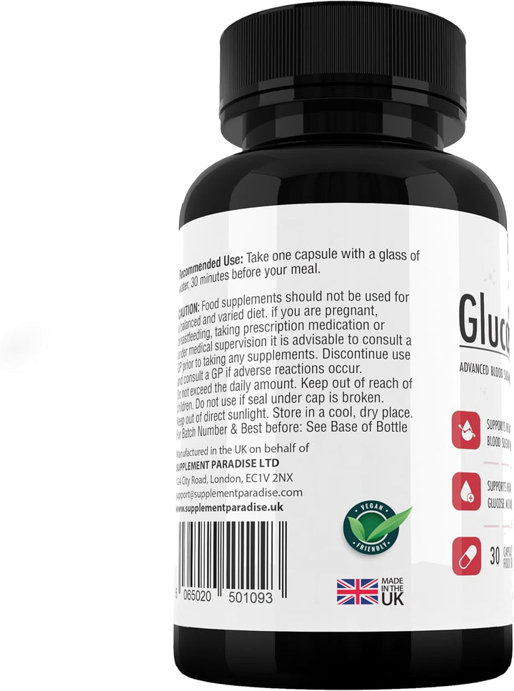 Glucofort Supports Healthy Glucose Metabolism - 30 Capsules