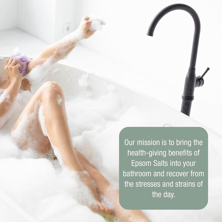 Drsalts+ Muscle Ease Therapy Epsom Salts - Soothing Epsom Bath Salts to Relieve Strains, Pain & Stiffness with Eucalyptus & Ginger Essential Oils - Vegan & Cruelty-Free, 2Kg