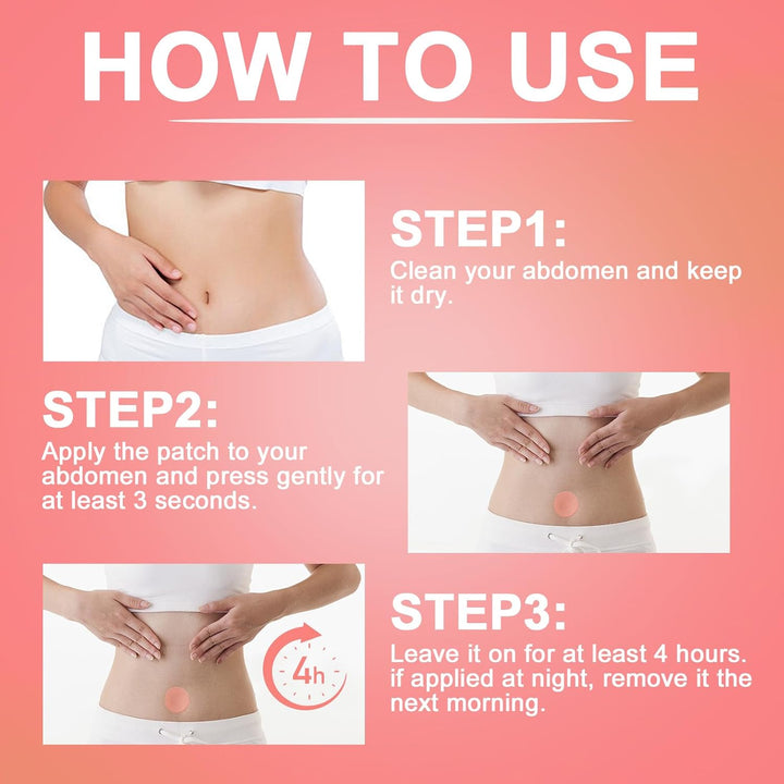 GLP-1 Patches 60 Pcs | Natural Ingredients for Gentle Body Care & Shape Support | Soothing Formula for Women & Men