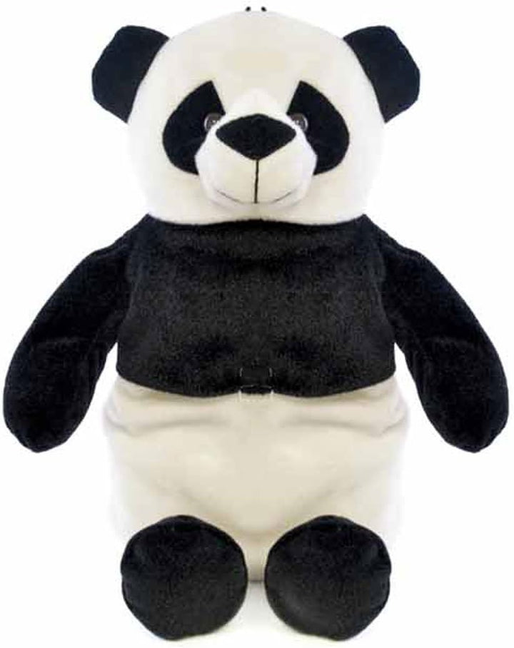 Kids Novelty Soft Padded Fleece Covered Hotwater Bottle - Panda