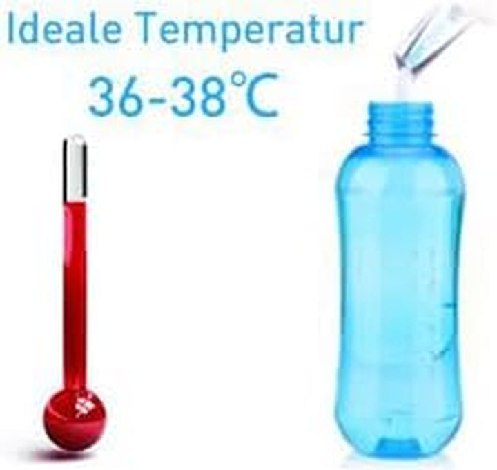 Neti Pot,Sinus Rinse Kit,Nasal Rinse,Sinus Rinse,Neti Pot Sinus Rinse,300Ml Neti Pot Sinus Rinse Kit (60 Packets Nasal Wash Salt)