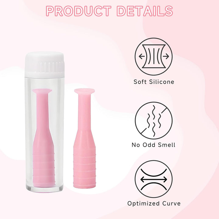 8PCS Contact Lens Remover Tool, Soft Silicone Contact Lenses Applicator with Suction Holder, 4 Colors Lens Remover Inserter for Travel Outdoor and Daily Use