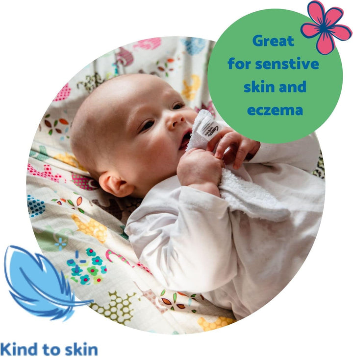 - Organic Premium White Heavyweight Cotton 25 Pack Baby Wipes - 15X15Cm Reusable Towelling Wipes, Extra Soft & Perfect for Cleansing Baby'S Hands and Face | Eco Friendly