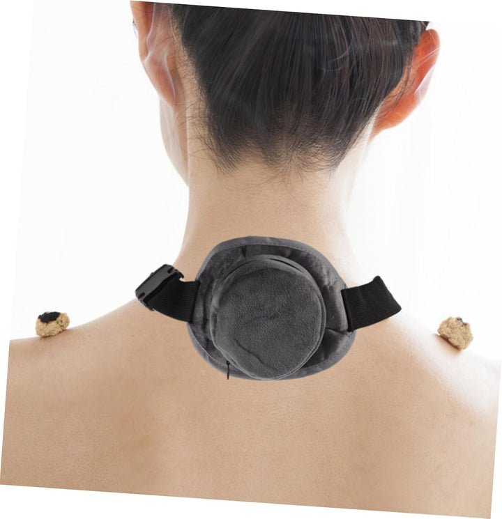 Smokeless Copper Moxa Box Cloth Cover, Portable Home Moxibustion Box for Whole Body Acupuncture Therapy, Environmental Warm Moxibustion Tool Single-Chamber Design Random Color