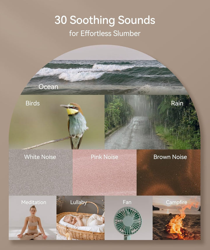 Sunrise Alarm Clock Wake up Light, Sound Machine with 30 Soothing Sounds, Digital Alarm Clock, 8-Colour Night Light for Sleep, Night Feeds & Reading, Dimmable Bedside Lamp for Bedroom & Gift