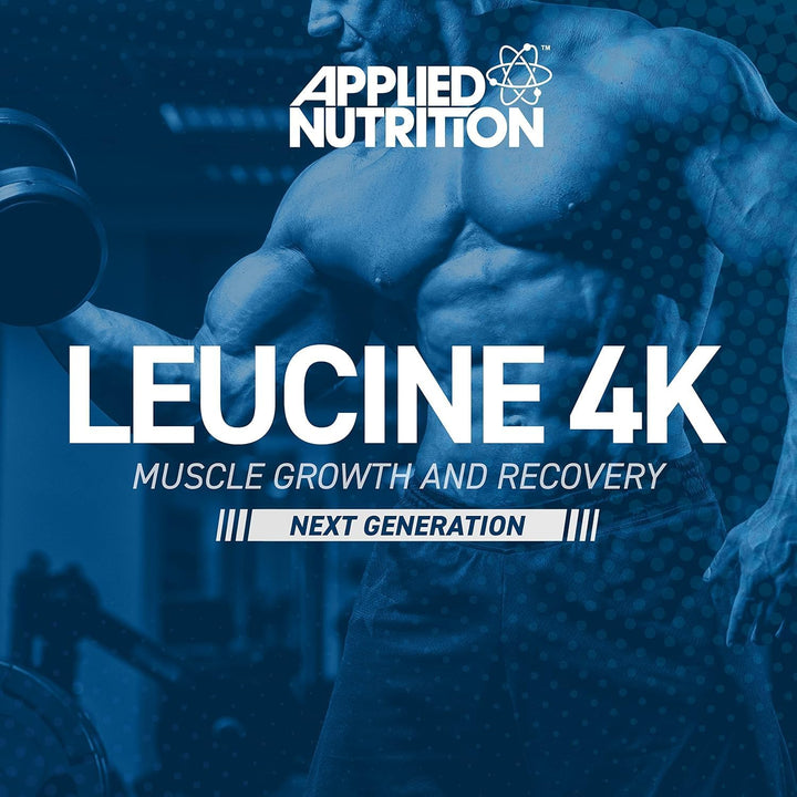 – L-Leucine 4000Mg – Leucine 4K Capsules – Best Essential Amino Acid – Best BCAA for Muscle Growth – Fast Muscle Recovery – (180 Caps – 30 Servings) (Unflavoured)