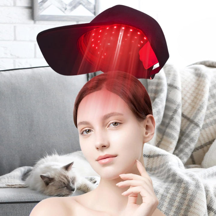Red Light Therapys Cap for Hair Regrowth, Hair Loss Treatments Cap Growth Regrowth, 4 Modes Led Hair Growth Hat, Hair Loss Treatments for Men Woman with Thin, Strengthen Hair Roots Scalp Care