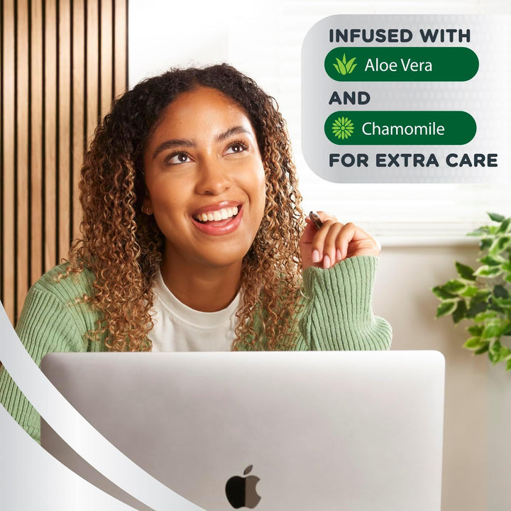 Tea Tree Oil Eyelid Cleansing Wipes - Daily Hygiene & Relief from Blepharitis, Tired and Dry Eyes - 3X20 Pack