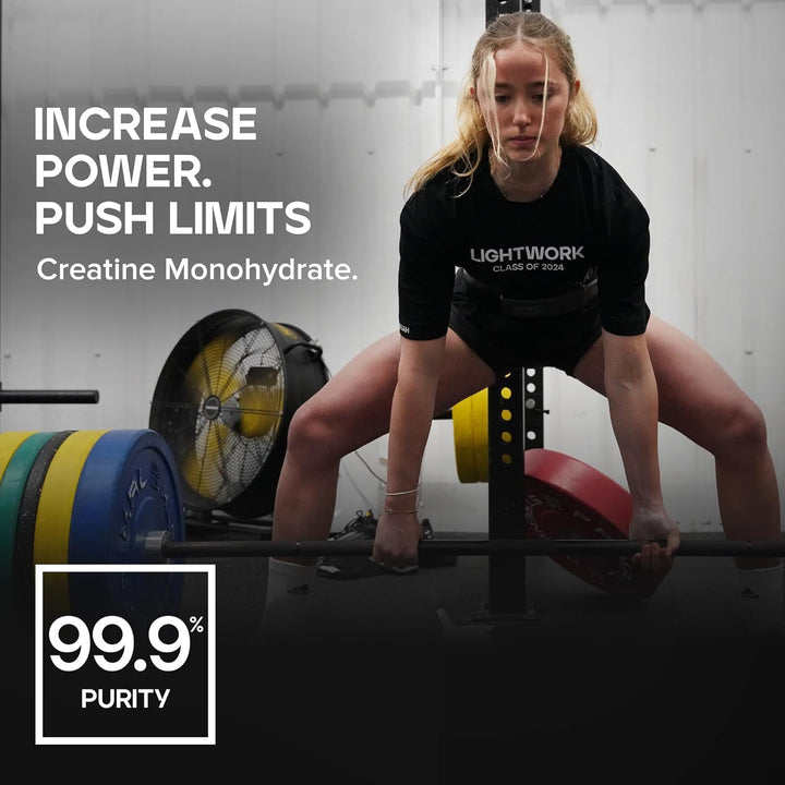 Creatine Monohydrate Powder 500G | Micronised Creatine Supplement for Strength, Power & Performance | Unflavoured Vegan, Easy to Dissolve | Performance Boosting Supplement for Men & Women