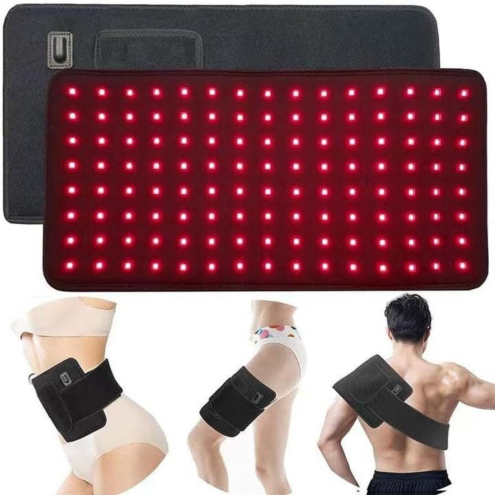 Glokore Therapy Wrap – Medical-Grade Red & Near-Infrared Light, Pain Relief, Reduced Inflammation, Enhanced Recovery & Improved Circulation