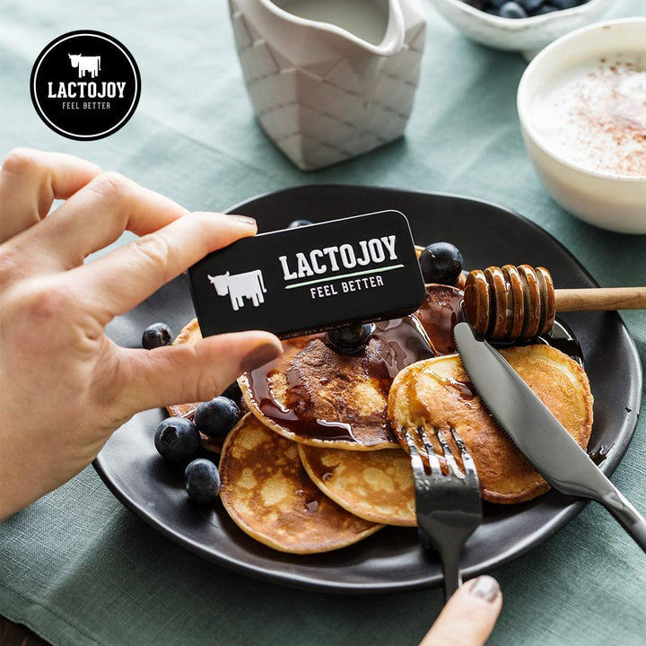 Lactase Tablets | Helps with Lactose Intolerance | Contains 45 Pcs. of Extra-Strength Dose (14,500 FCC) Lactase Enzyme Tablets | 100% Vegan | Supports the Lactose Digestion