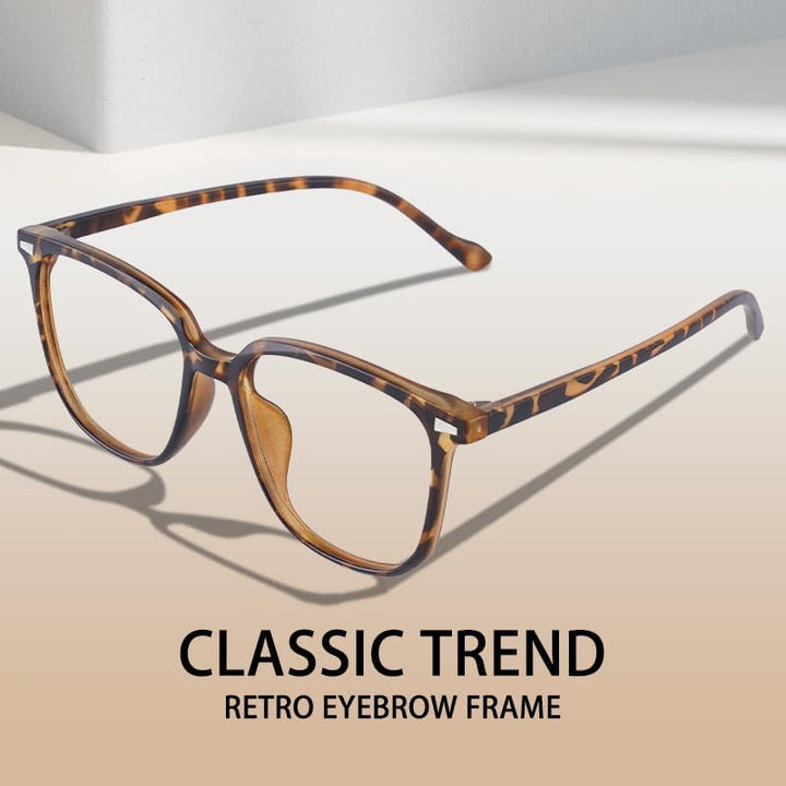 Blue Light Blocking Glasses, Computer Reading/Gaming/Tv/Phones Glasses for Women Men, anti Blue Light Glasses,Non-Prescription Lens anti Glare anti Headache Eyestrain Eyeglasses