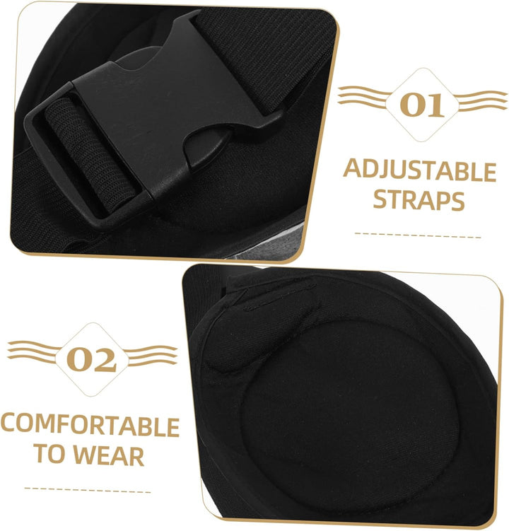 Adjustable Strap Smokeless Moxa Box Copper Moxibustion Container Gray Cloth Bag Portable Heat Therapy for Waist Neck Shoulder Back Pain Relief