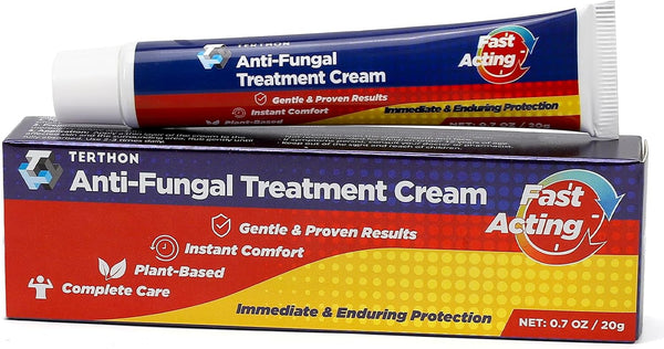 Herbal Antifungal Cream: Treatment for Ringworm, Jock Itch, Athlete’S Foot & Fungal Skin Infections – Natural, Fast-Acting Formula for Adults and Kids (20G (1 Pack))