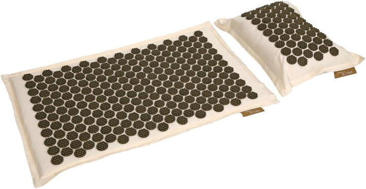 Eco Natural Acupressure Mat and Pillow Set Stunning Quality