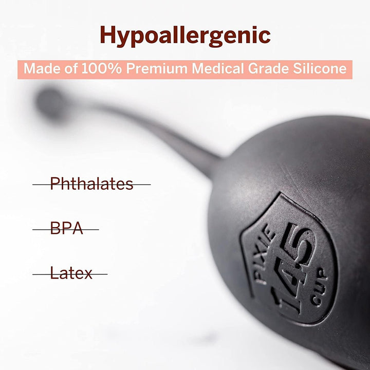 Pixie Pelvic Floor Exercise Trainer - Set of 6 - Pelvic Floor Muscle Strengthening Weights - Includes Pelvic Floor Exercises in Easy to Read Ebook for Beginners and Advanced