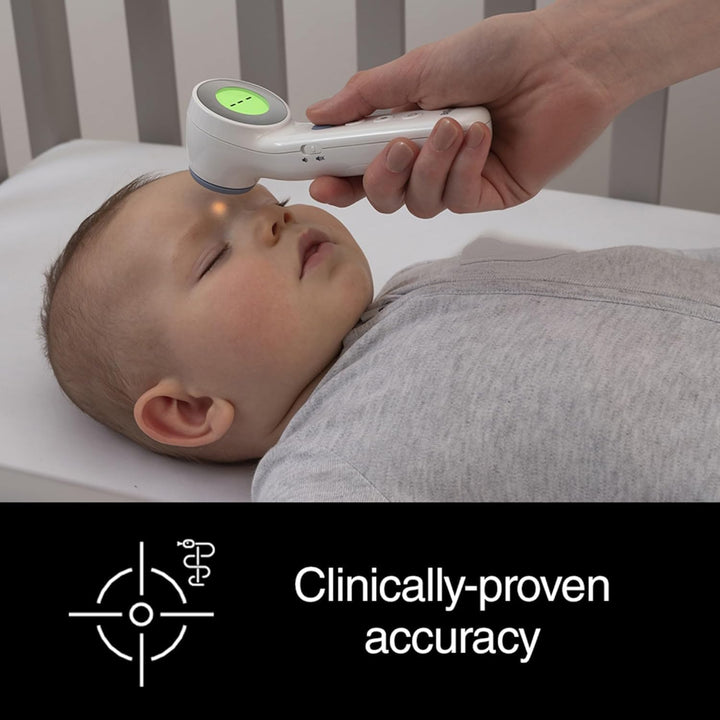 Sensian 7 Forehead Non-Contact Thermometer - Age Precision Technology - 3-In-1 Colour-Coded Digital Display - Baby and Child Friendly - BNT400B