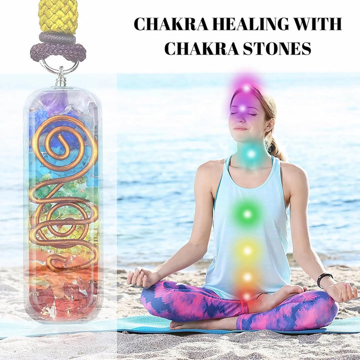 10Pcs Healing Crystals Set Real Crystals Stones Kit, Chakra Crystals Gemstones Amethyst Clusters,Geode Crystals,Chakra Necklace Witchcraft Crystals Gifts Beginners Gifts for Women