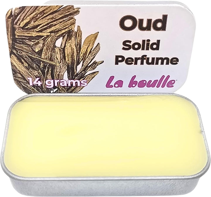 Cooling Solid Natural Perfume Balm. for Sensitive Skin. Handmade in UK.