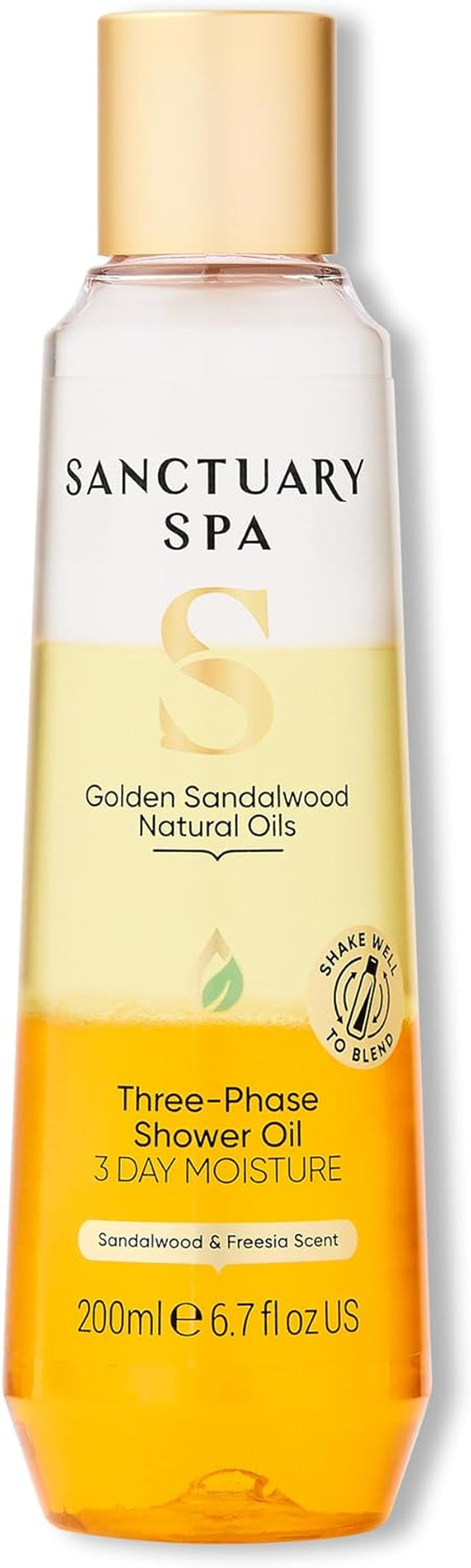 Spa Ultra Rich Shower Oil for Dry Skin, No Mineral Oil, Cruelty Free and Vegan, Orange, 250 Ml