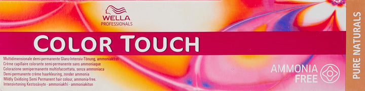 Wella Colour Touch Demi-Permanent Hair Colour, No. 6/0 Dark Blonde, 0.13601 Kg
